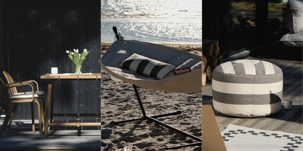 Scaninavian Summer House with Fatboy